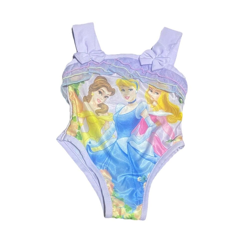 Disney Princess Swimsuit/Swimwear One-Piece Girls Toddler Size‎ 12 Month